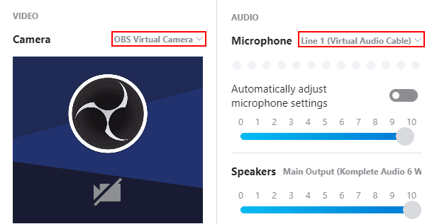 calls with multiple audio video sources and effects lastpixel